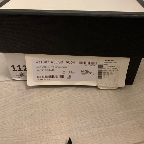 Gucci Ace Studded Leather Sneaker - Picture 12 of 16